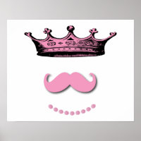 Corona de la Princesa y bigote