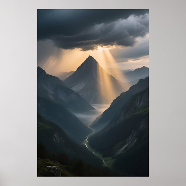Póster Corona de Luz (Frente)