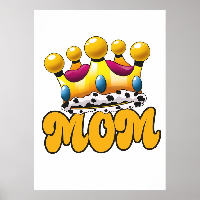 Póster Corona de reinas madres (Frente)
