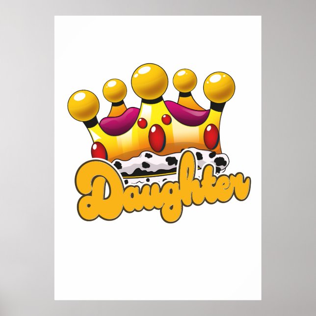 Póster Corona de Reyes hijas (Frente)