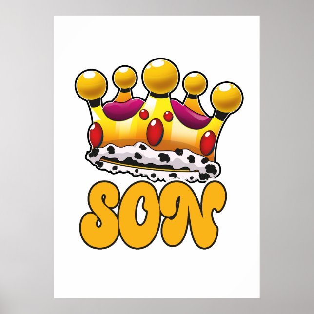 Póster Corona de Reyes hijo (Frente)