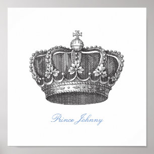 Póster Corona del Rey