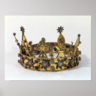 Póster Corona funeraria de Philippe de Francia 1404