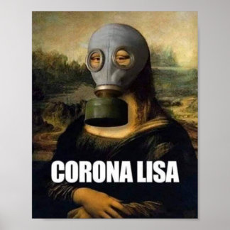 Póster Corona Lisa