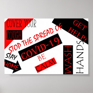 PÓSTER CORONA VIRUS
