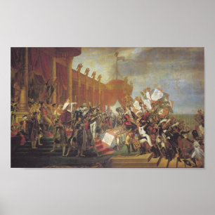Póster Coronación de Bonaparte