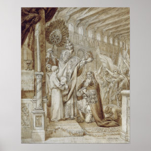Póster Coronación de Carlomagno