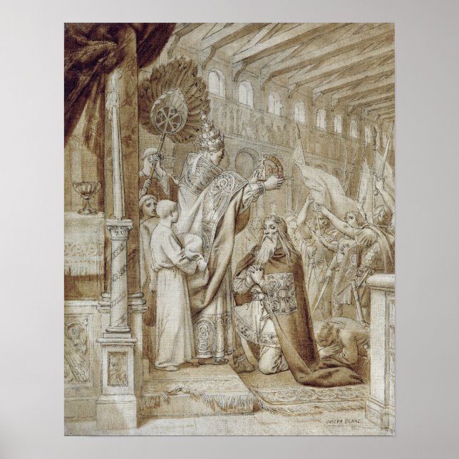 Póster Coronación de Charlemagne (Frente)