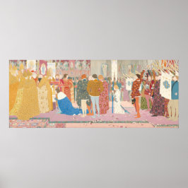 Póster Coronación de Dauphin - Bella Artes de Boutet de M