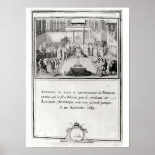 Póster Coronación de Francisco II