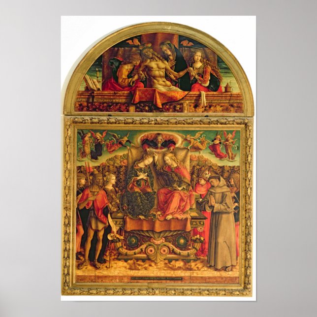 Póster Coronación de la Virgen (Frente)