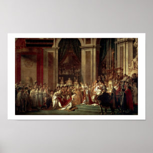 Póster Coronación de Napoleón (1806)