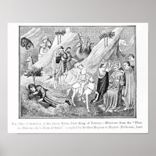 Póster Coronación del Gran Khan