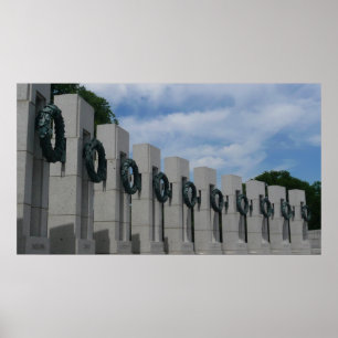 Póster Coronas conmemorativas del Monumento a la Segunda