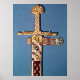 Póster Coronation sword of the Kings of France