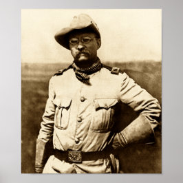 Póster Coronel Theodore Roosevelt