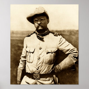 Póster Coronel Theodore Roosevelt