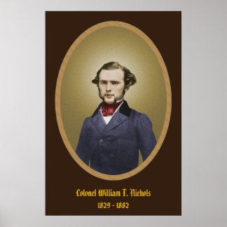 Póster Coronel William T. Nichols