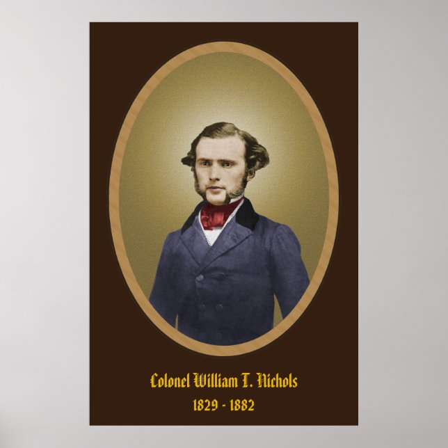 Póster Coronel William T. Nichols (Frente)