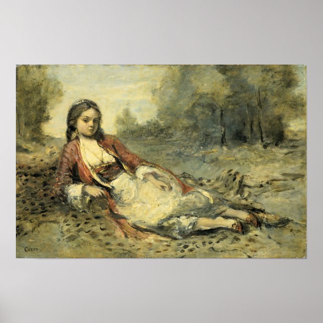 Póster Corot - argelino (Frente)