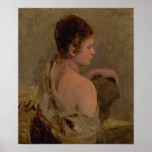 Corot - Figura de hombro joven