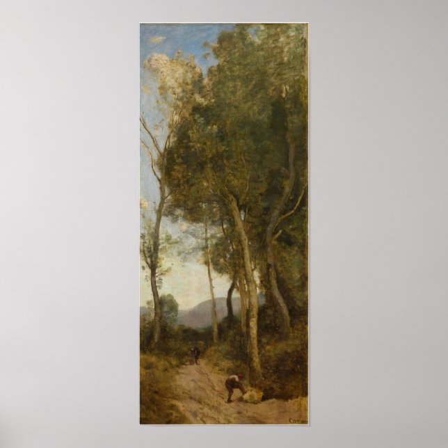 Póster Corot - Las Cuatro Veces Del Día (Noon) (Frente)