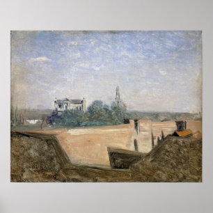Póster Corot - Las Rampartes de Arras