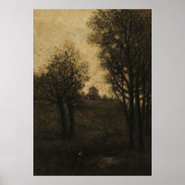 Póster Corot - Paisaje francés