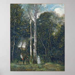 Póster Corot - Parque De Los Leones En Port-Marly