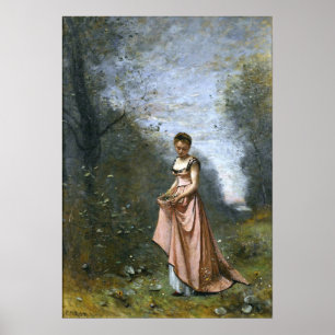 Póster Corot - Primavera De La Vida