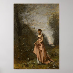 Póster Corot - Primavera De La Vida