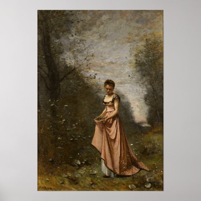 Póster Corot - Primavera De La Vida (Frente)