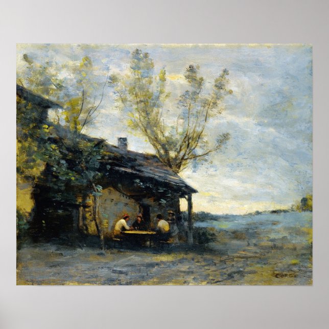 Póster Corot - Vaugirard Cafe (Frente)