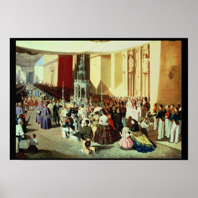 Póster Corpus Christi en Sevilla (Frente)