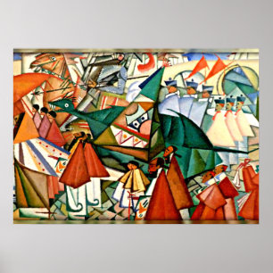 Póster Corpus Christi Procession, Amadeo de Souza-Cardoso