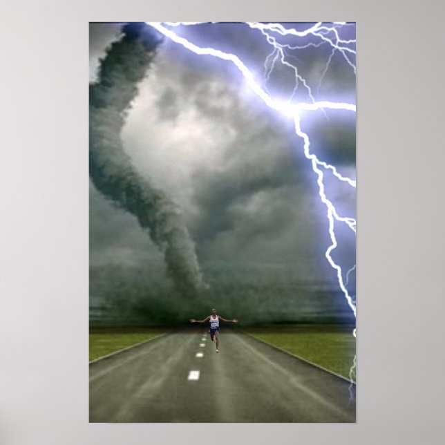 Póster ¡Corre! (Frente)