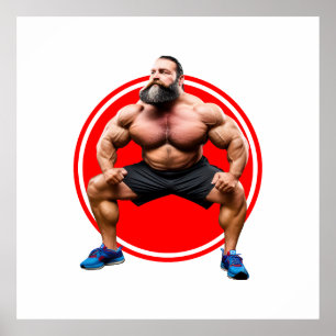 Póster Correa muscular