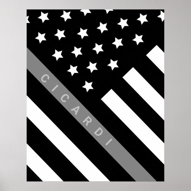 Póster Corrección Nombre Poster Semi Papel brillante (Frente)