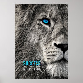 Póster Correcto Mi único Poster de presupuesto motivacion