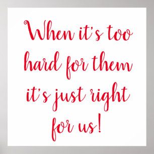 Póster Correcto Motivación Inspirador manuscrito