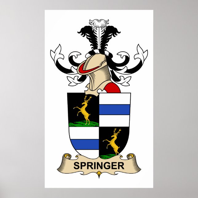 Póster Corredor de familia Springer (Frente)