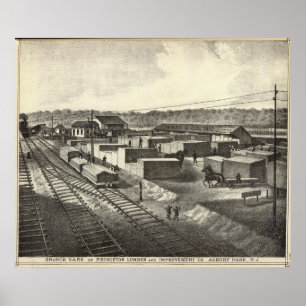 Póster Corredor de sucursal, Princeton Lumber & Improveme