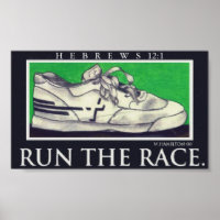 correr el poster de carreras de carreras