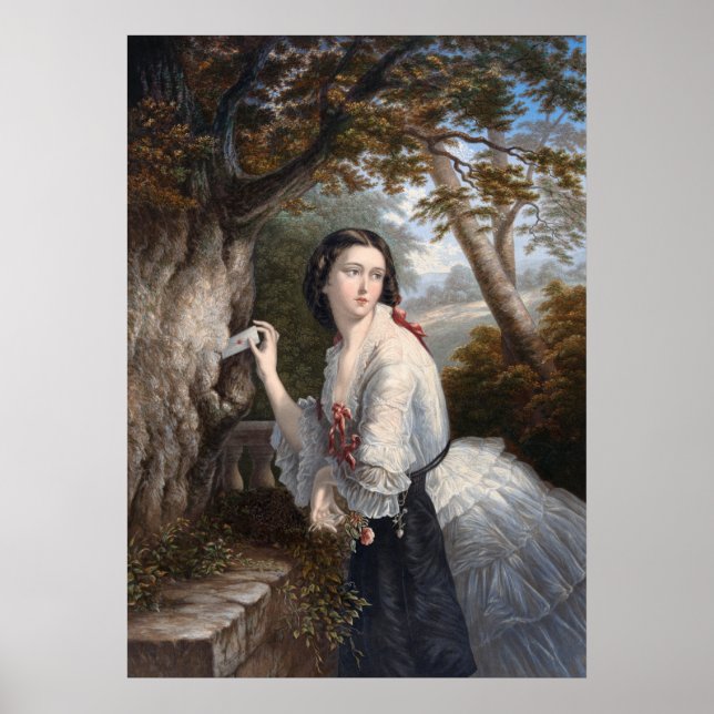 Póster Correspondencia Secreta: Nota Chica al amor prohib (Frente)