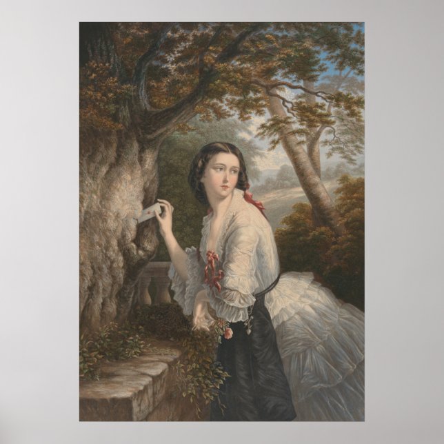 Póster Correspondencia secreta: nota de chica para el amo (Frente)