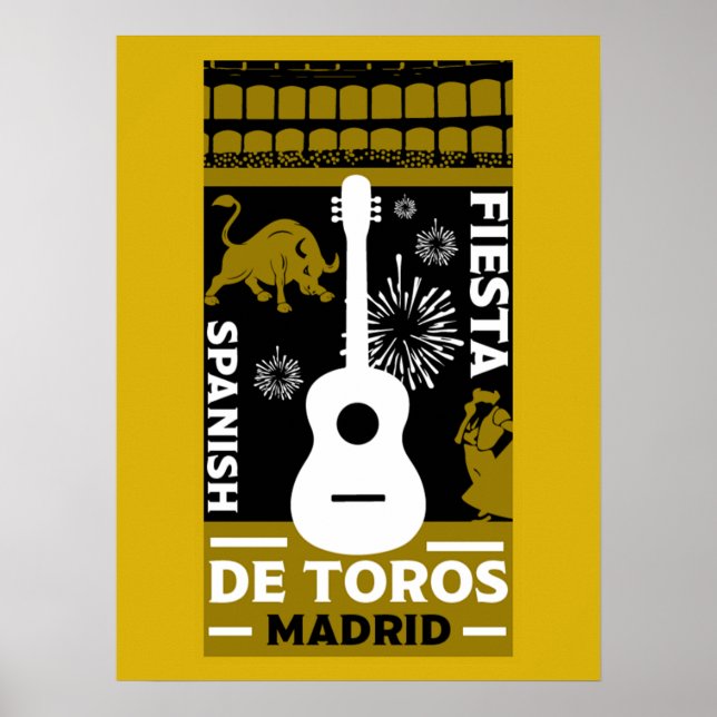 Póster Corrida De Toros (Frente)