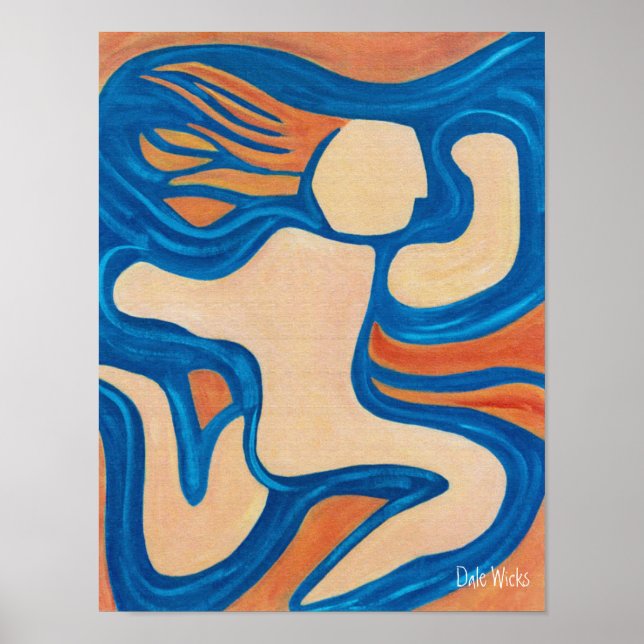 Póster Corriendo Contra el Viento (Frente)