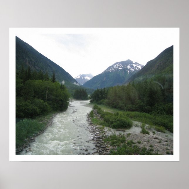 Póster Corriente de Alaska (Frente)