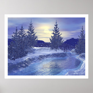 Póster Corriente de invierno III