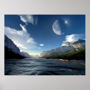 Póster Corriente o primer interestelar